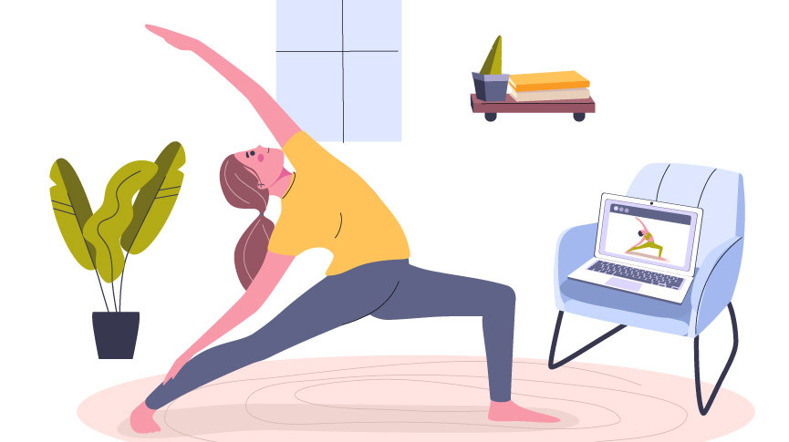 Working From Home? Simple Yoga Tips for Your Body and Mind